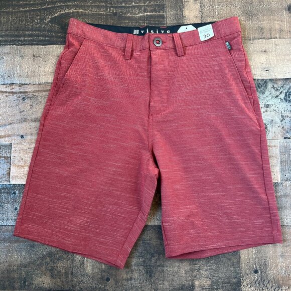 Red Hybrid Shorts - Size 30 - Picture 3 of 7